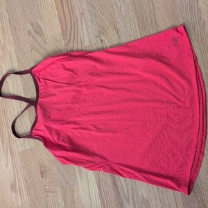 Arc'teryx red women's workout top